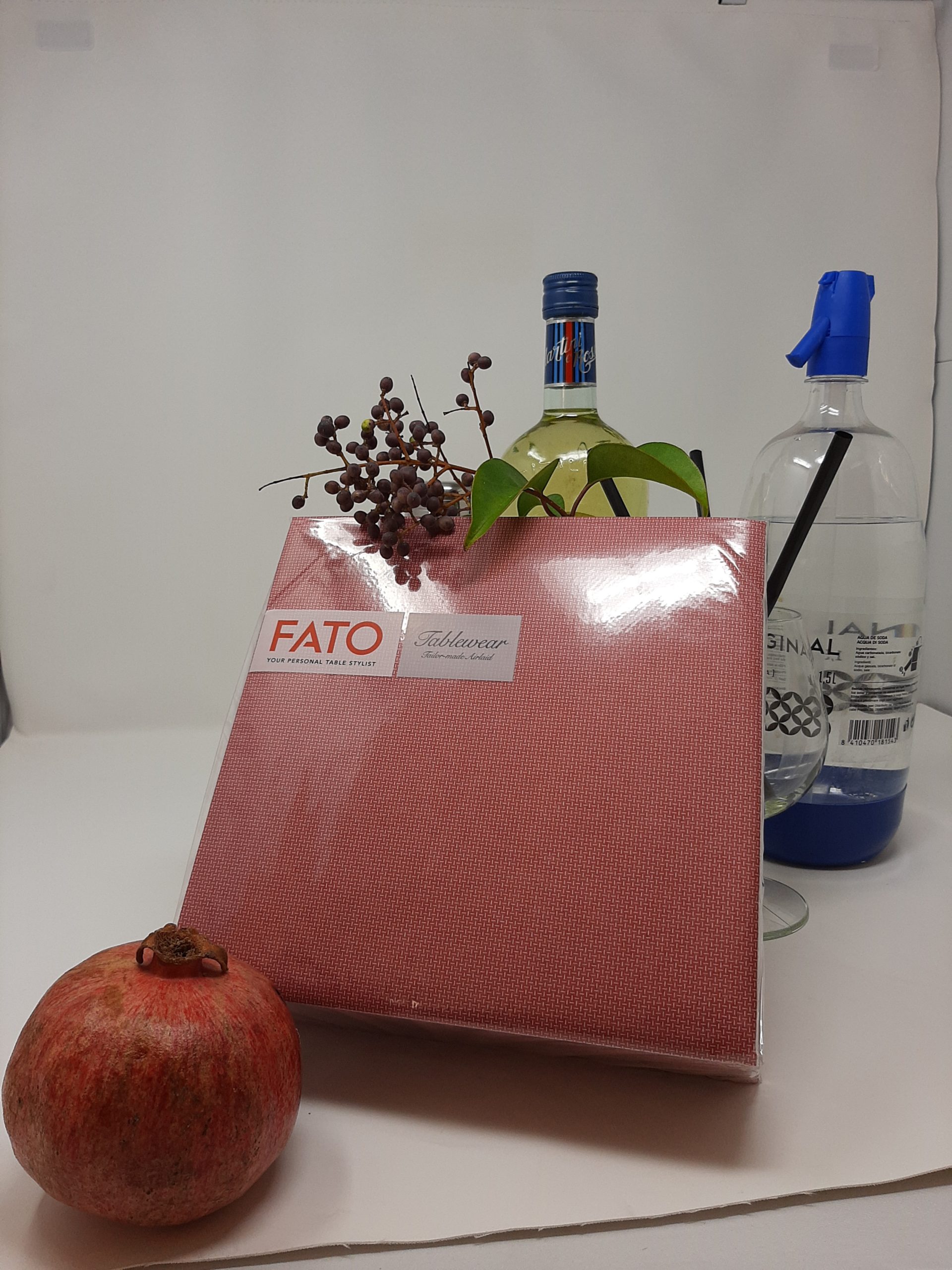 Tovagliolo carta shade 40x40 bordeaux 50 pezzi - immagine 2
