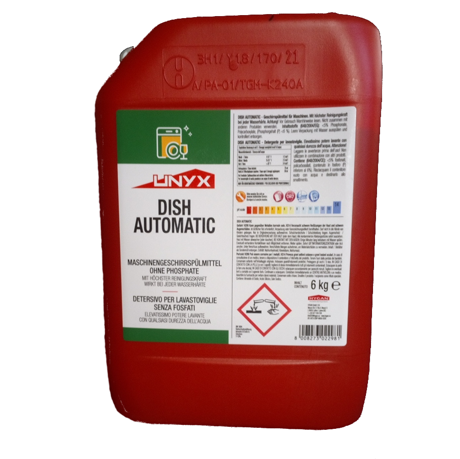 Detergente lavastoviglie Dish Automatic tanica 6kg